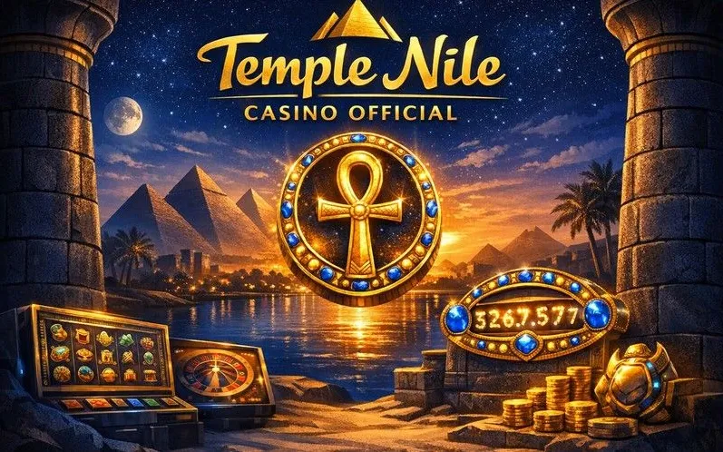 Temple Nile Casino bonus page hero