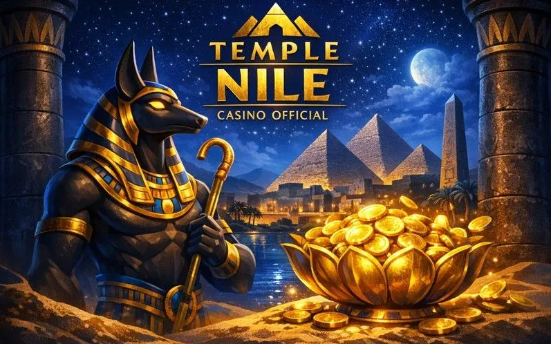 Temple Nile Casino login page
